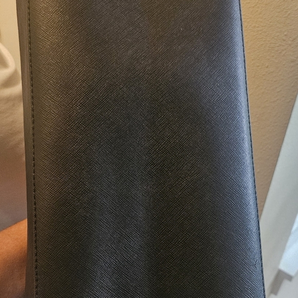 Kate Spade New York Cameron Black Leather Street Lucie Tote Handbag Large - Picture 8 of 10